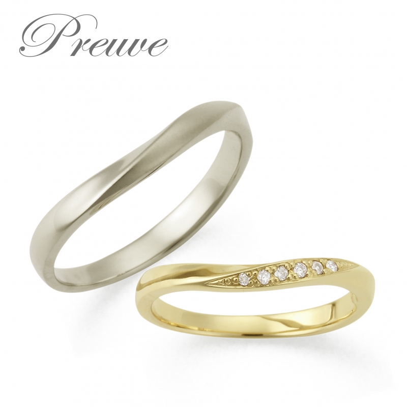 岡山の安いゴールドの結婚指輪Preuve1