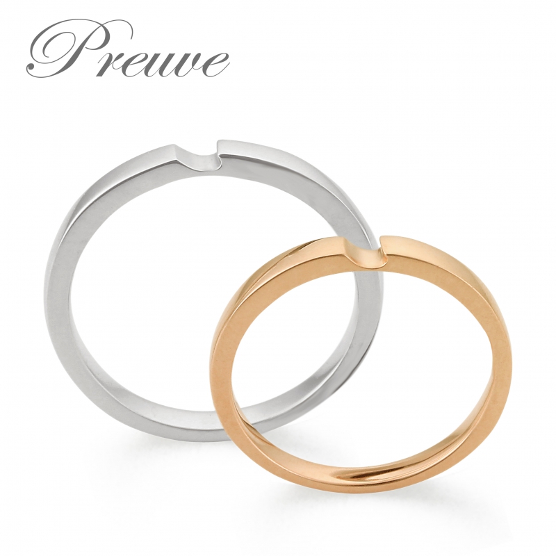岡山の安いゴールドの結婚指輪Preuve3
