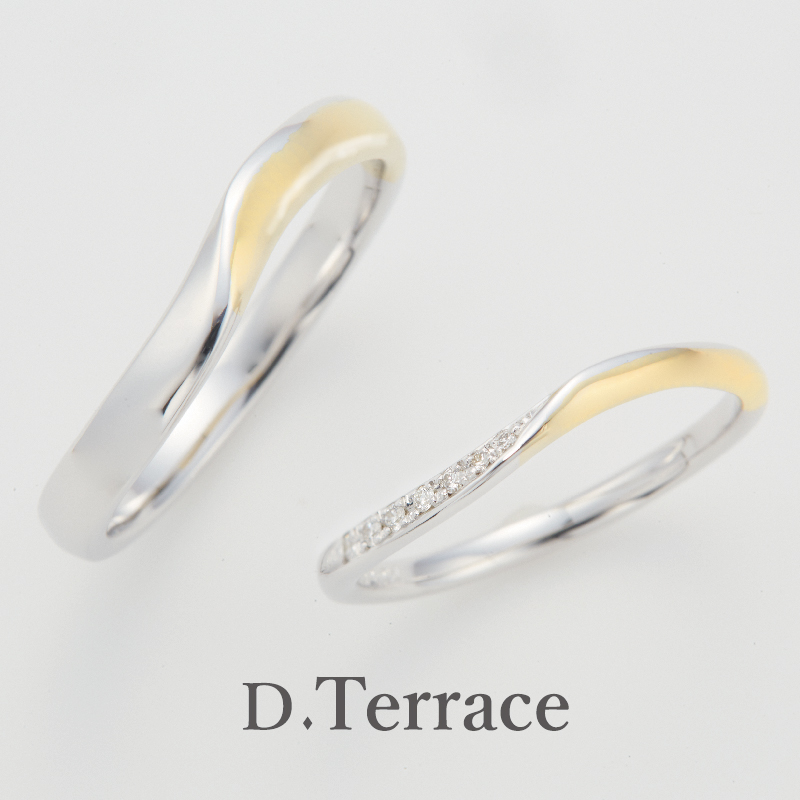 D.Terrace【ディーテラス】スヘルデ川の結婚指輪（マリッジリング）姫路