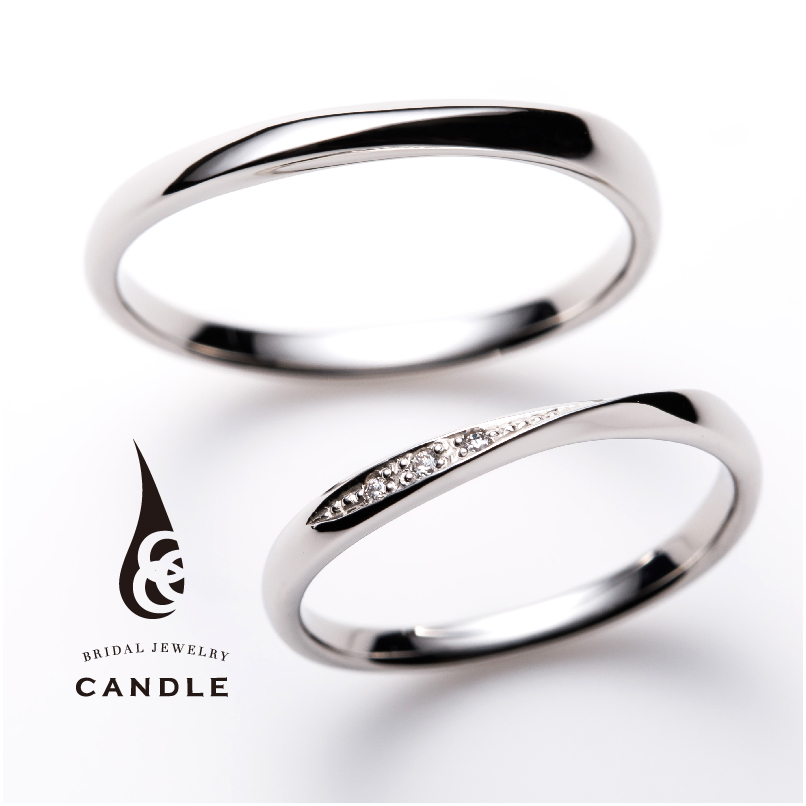 CANDLE【キャンドル】デコラ結婚指輪（マリッジリング）姫路