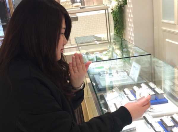鍛造製法の結婚指輪、FISCHERをご成約頂きました！（兵庫県神戸市）