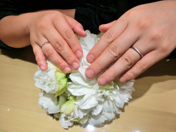 ドイツブランドFISCHERの結婚指輪をご成約頂きました。＜兵庫県 姫路市＞