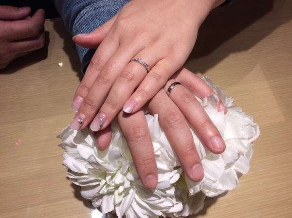 【加古川市】Milk&strawberry、OCTAVEの結婚指輪をご成約
