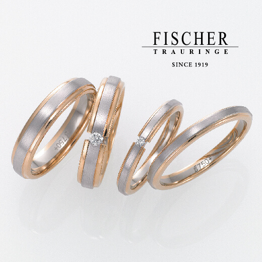 姫路の鍛造製法の結婚指輪『フィッシャー』