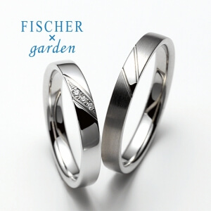 姫路市の鍛造製法の結婚指輪FISCHER
