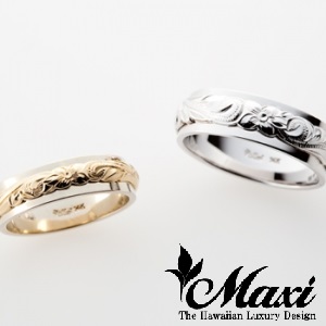 ハワイアンジュエリーブランドMaxi（マキシ）の結婚指輪2