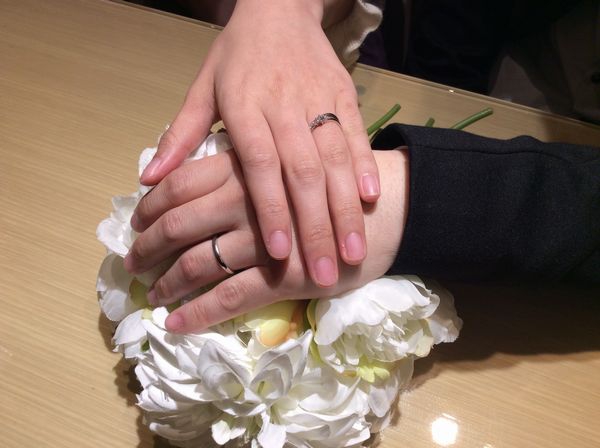 【朝来市・姫路市】Only you/Mariageの結婚指輪をご成約頂きました。