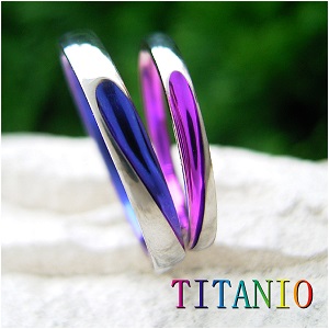 10万円で揃う結婚指輪ティタニオのハート