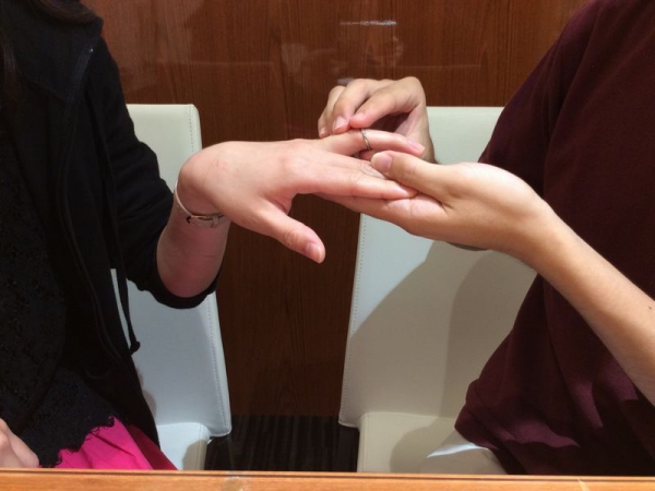 加古川市「オクターヴ」結婚指輪をご成約いただきました。