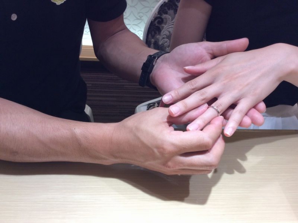 姫路市＆赤穂市「BAUM」「et.lu」の結婚指輪をご成約頂きました。