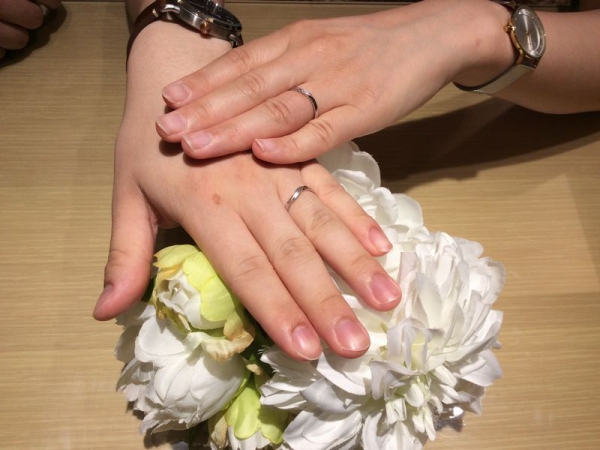 加東市＆姫路市「RosettE」の結婚指輪をご成約頂きました。