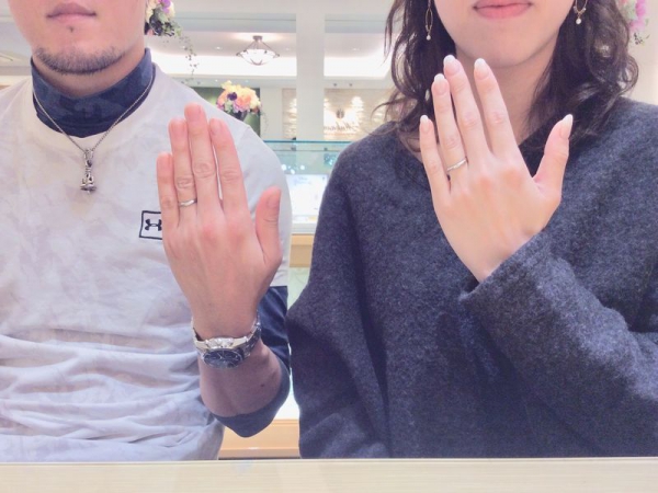 相生市『IROノHA・Mariage ent』結婚指輪をご成約いただきました。