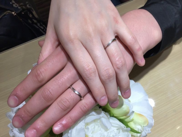 加古川市「RosettE」結婚指輪をご成約
