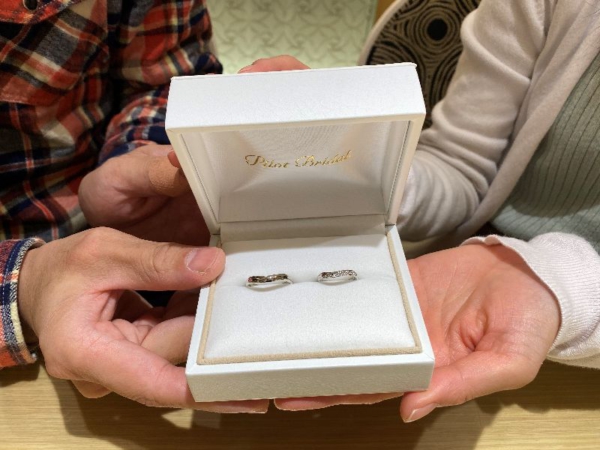 姫路市　Pilot Bridalの結婚指輪をご成約頂きました。