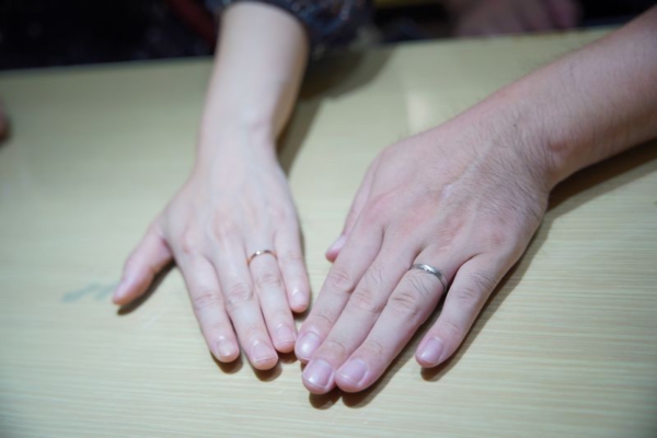兵庫県姫路市「nocur」「FISCHER」の結婚指輪をご成約頂きました。