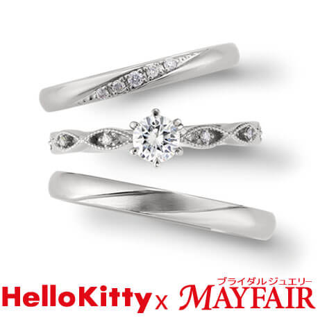 Hellokittyの婚約指輪・結婚指輪【ロンドン・アイ】