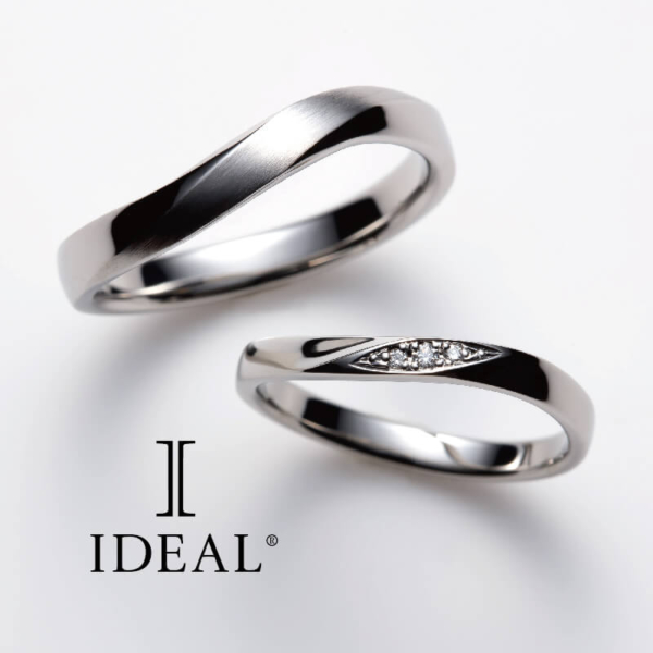 鳥取で人気の結婚指輪｜鍛造製法｜IDEAL Plus fort（アイデアルプリュフォール） RÊVE/レーヴの結婚指輪
