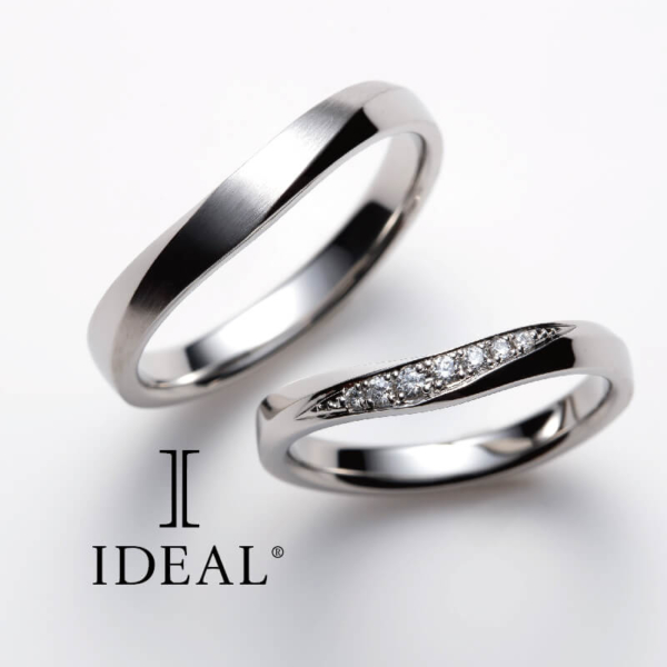 姫路の鍛造製法の結婚指輪IDEAL Plus fortの ETERNELLE