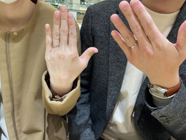 姫路市「garden hand made ring」を作成して頂きました。