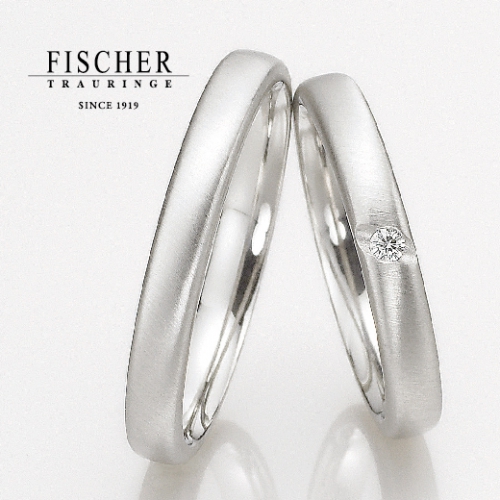 兵庫県でおすすめの結婚指輪「FISCHER」9650139/9750139