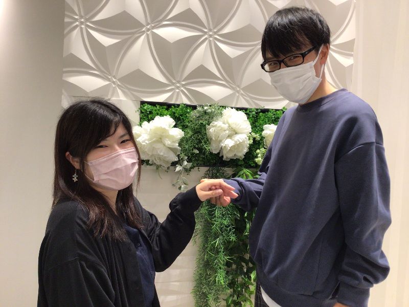 2022.2.11「FISCHER」の結婚指輪をご成約頂きました