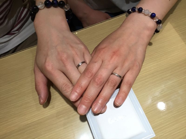 姫路市「LAPAGE」と「OnlyYou」の結婚指輪をご成約頂きました