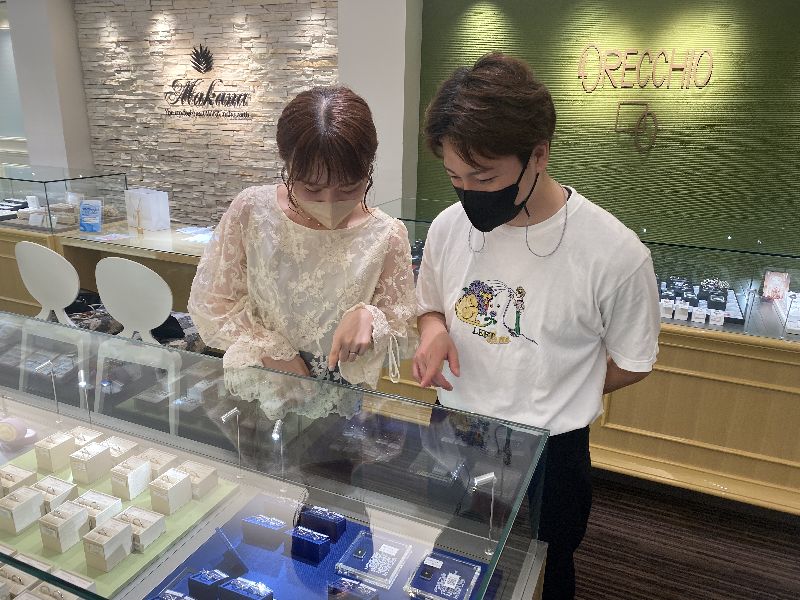 姫路市「Onlyyou」と「IDEALplusfort」の結婚指輪をご成約頂きました