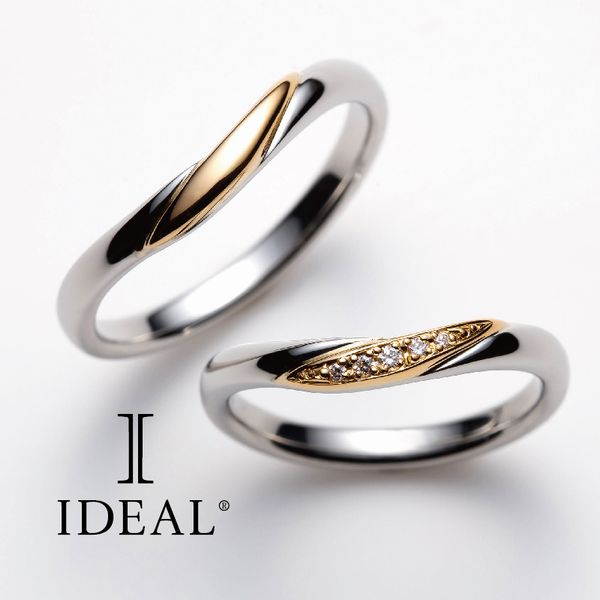 鍛造製法の結婚指輪のIDEAL Plus fortのJOIE～ジョワ～