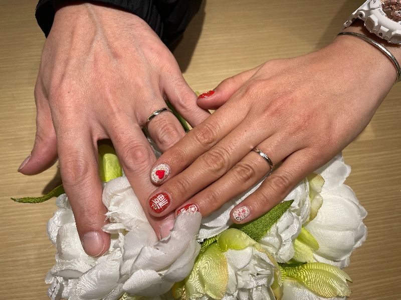 小野市「CHERLUV」の結婚指輪をご成約頂きました