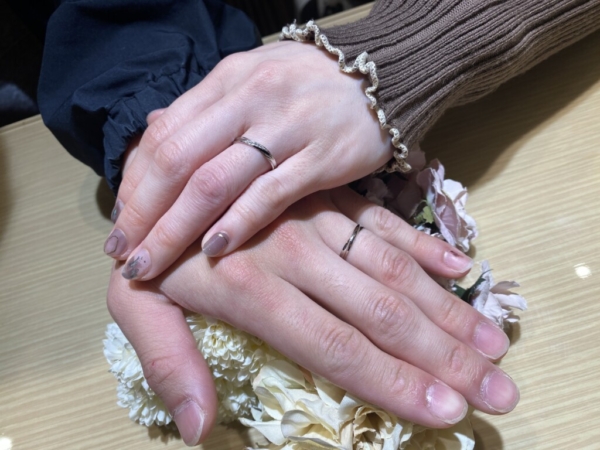 姫路市『ガーデンオリジナル』の婚約指輪をご成約
