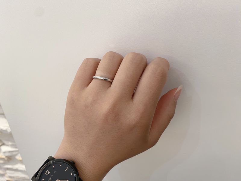結婚指輪の幅2㎜
