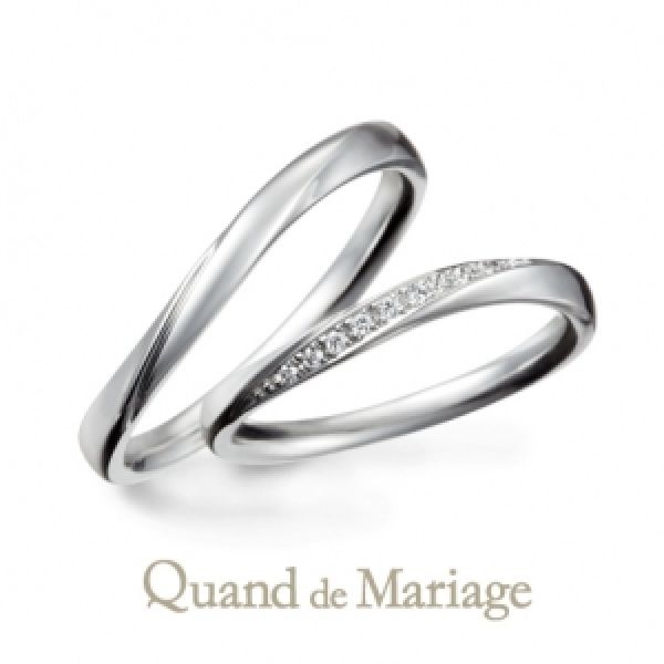 高知県おすすめ婚約指輪・結婚指輪ご紹介　Quand de Mariage