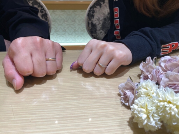 姫路市「Disney」の結婚指輪ご成約
