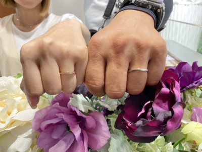 たつの市「Only you」の結婚指輪をご成約