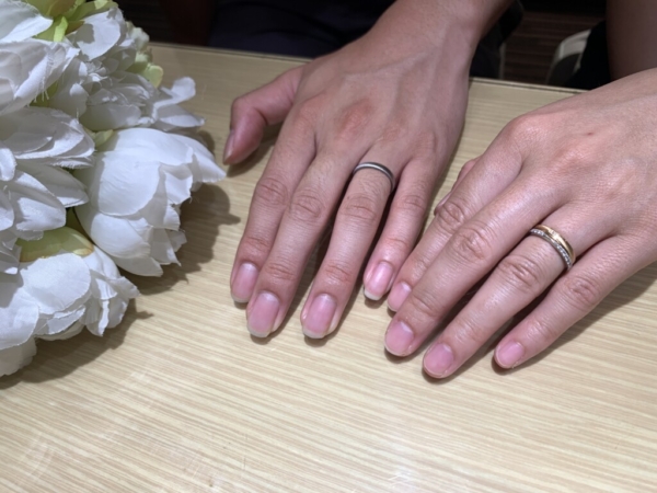 大阪府枚方市「FISCHER」の結婚指輪をご成約