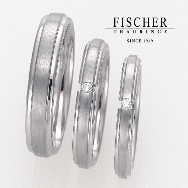 FISCHER　２０～３０万の結婚指輪