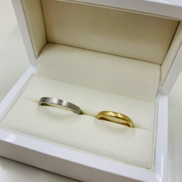 手作り結婚指輪２