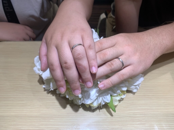 姫路市「HelloKitty×MAY FAIR」の結婚指輪をご成約