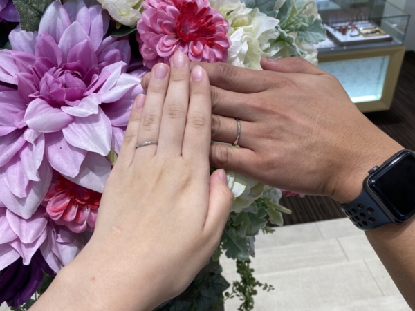 姫路市「Pulito」の結婚指輪をご成約