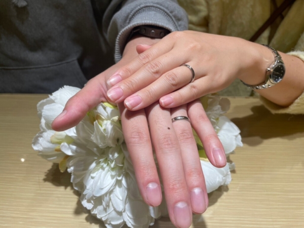 兵庫県明石市「FISCHER」の結婚指輪をご成約頂きました