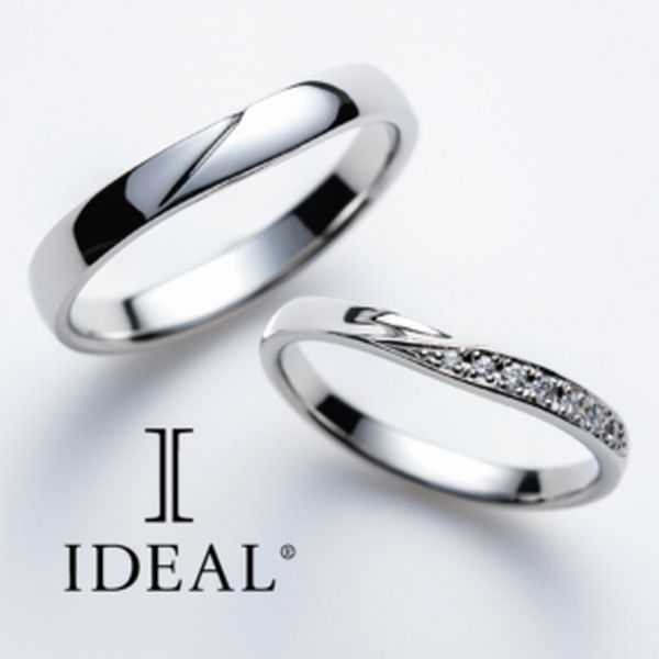 ブルべの方向けの結婚指輪特集IDEAL plus fortコンフィアンス