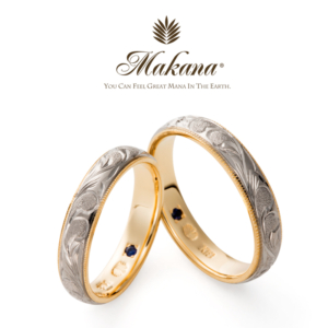 MAKANA-Layer Type -side color 4mm-結婚指輪