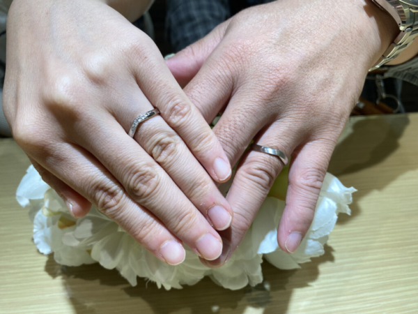 姫路市「IDEAL plus fort」の結婚指輪をご成約頂きました