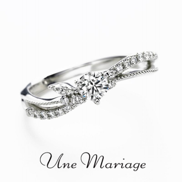 Une Mariage
華やか系の婚約指輪