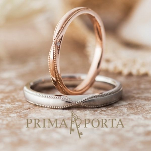 イエベの方向けの結婚指輪特集PRIMA PORTAゴールド