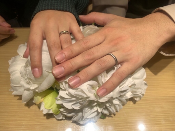 兵庫県姫路市「FISCHER」の結婚指輪をご成約頂きました
