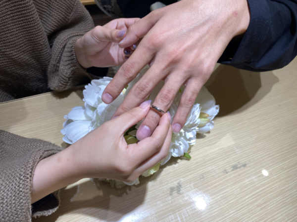 姫路市「FISCHER」の結婚指輪をご成約