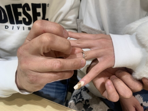 加古川市「Tomo me」「ノクル」の結婚指輪をご成約頂きました