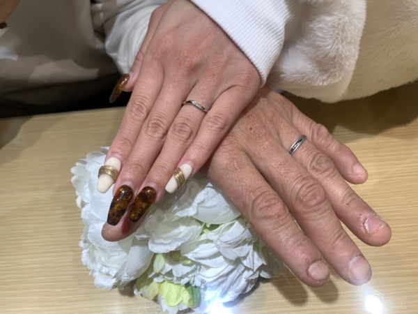 兵庫県加古川市「Tomo me」「nocur」の結婚指輪をご成約頂きました