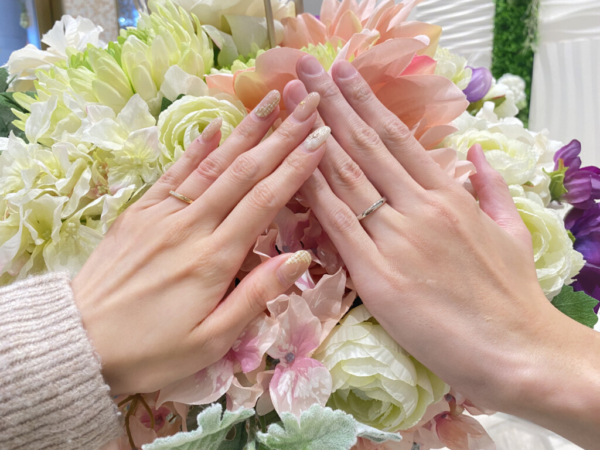 大阪市,明石市「LAZAREDIAMOND」「FISCHER」の結婚指輪をご成約頂きました